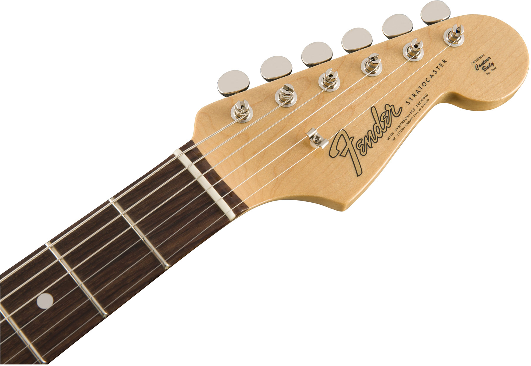 Fender Strat '60s American Original Usa Sss Rw - Olympic White - Guitare Électrique Forme Str - Variation 4