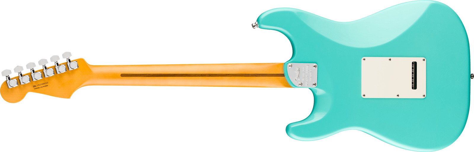 Fender Strat 60s Hss American Ultra Luxe Vintage Usa 3s Trem Rw - Sea Foam Green - Guitare Électrique Forme Str - Variation 1
