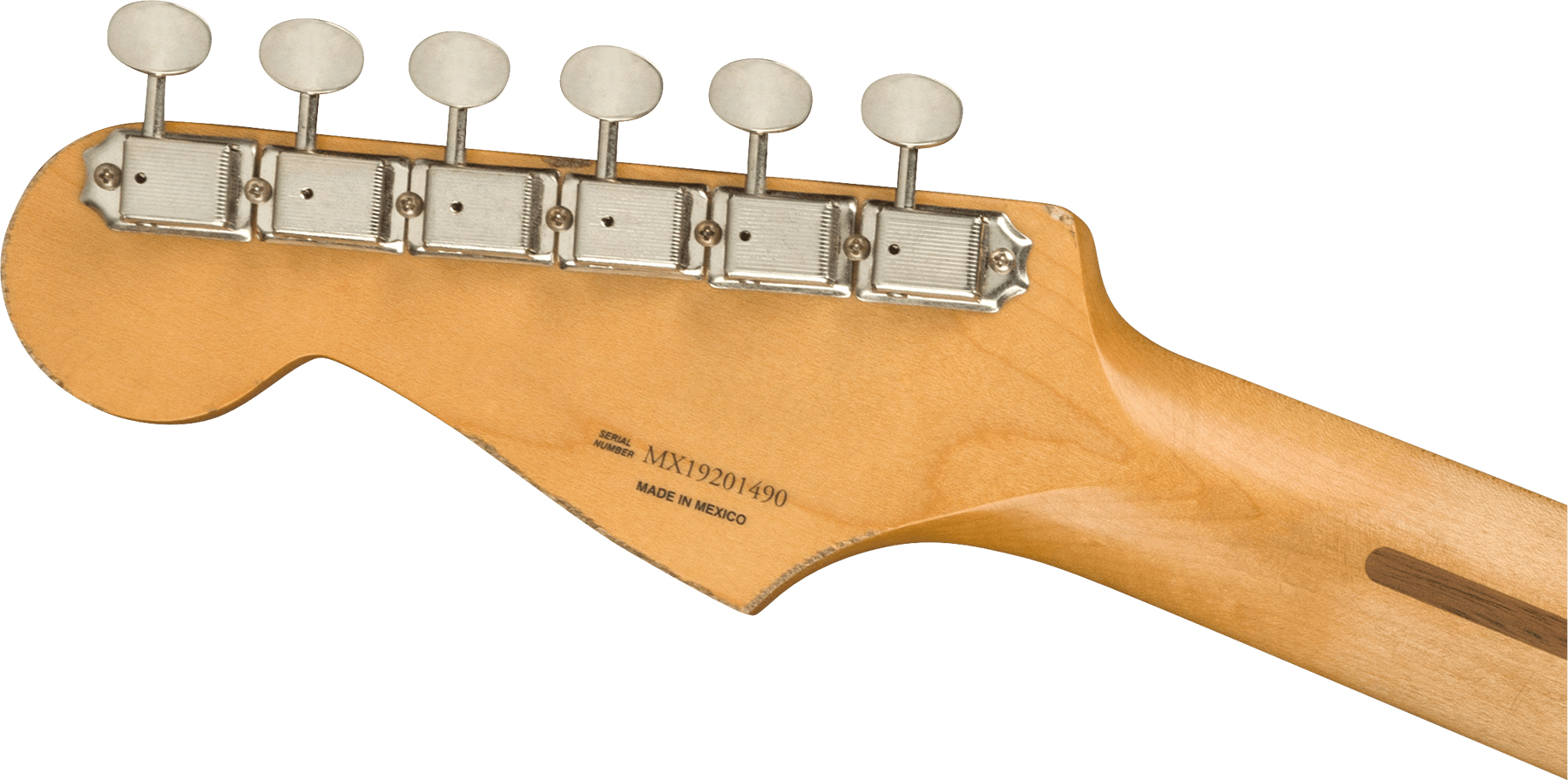 Fender Strat 60s Road Worn Mex Pf - Lake Placid Blue - Guitare Électrique Forme Str - Variation 3