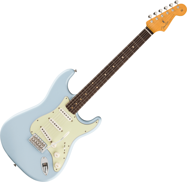 ギター Fender 60s Stratocaster sonic blue Fender Made in Japan Traditional 60s Stratocaster Sonic Blue