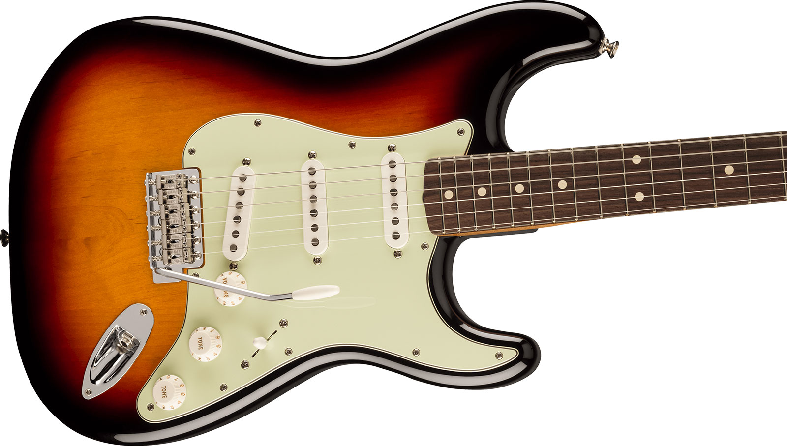 Fender Strat 60s Vintera 2 Mex 3s Trem Rw - 3-color Sunburst - Guitare Électrique Forme Str - Variation 2