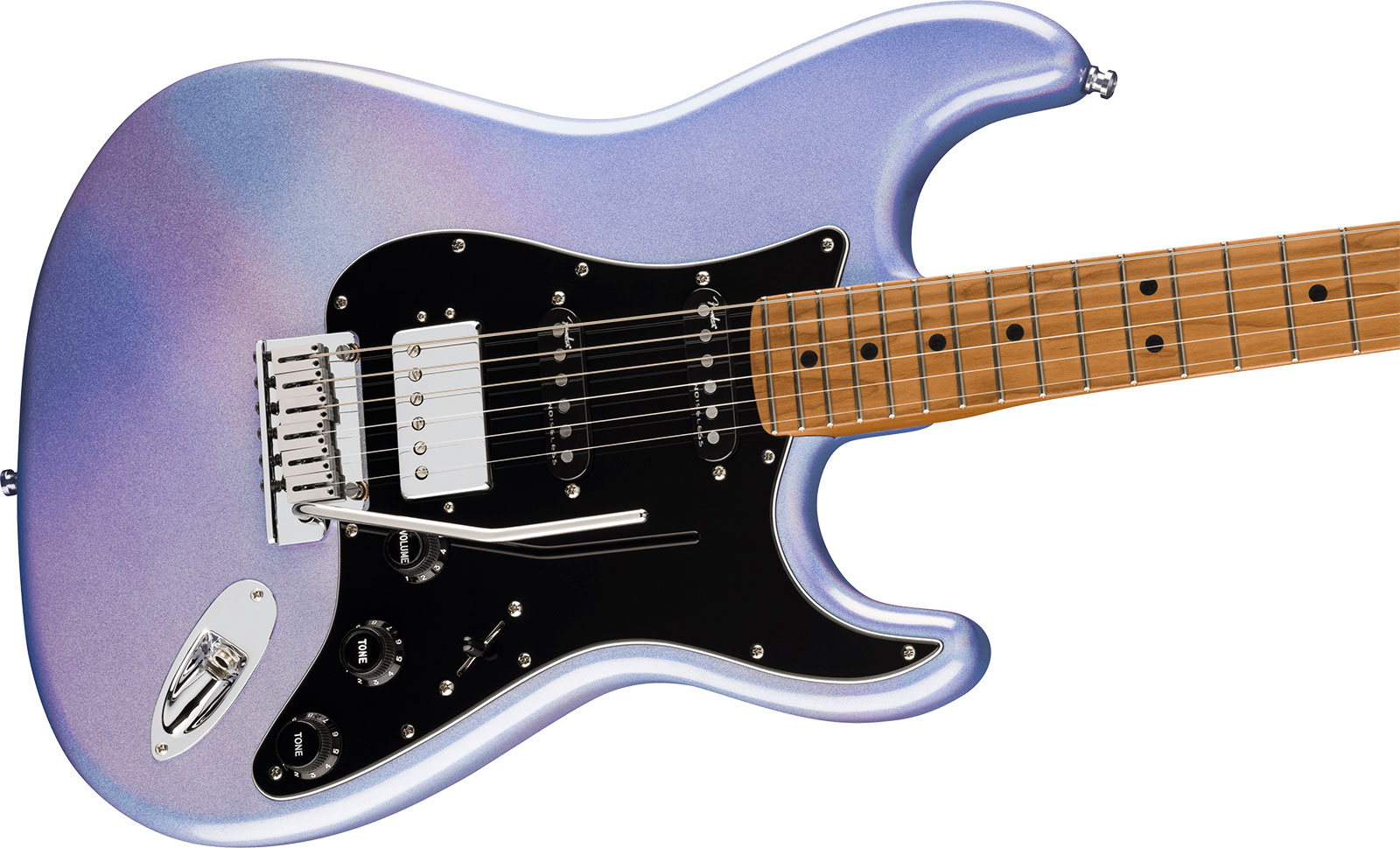 Fender Strat 70th Anniversary American Ultra Ltd Usa Hss Trem Mn - Amethyst - Guitare Électrique Forme Str - Variation 2