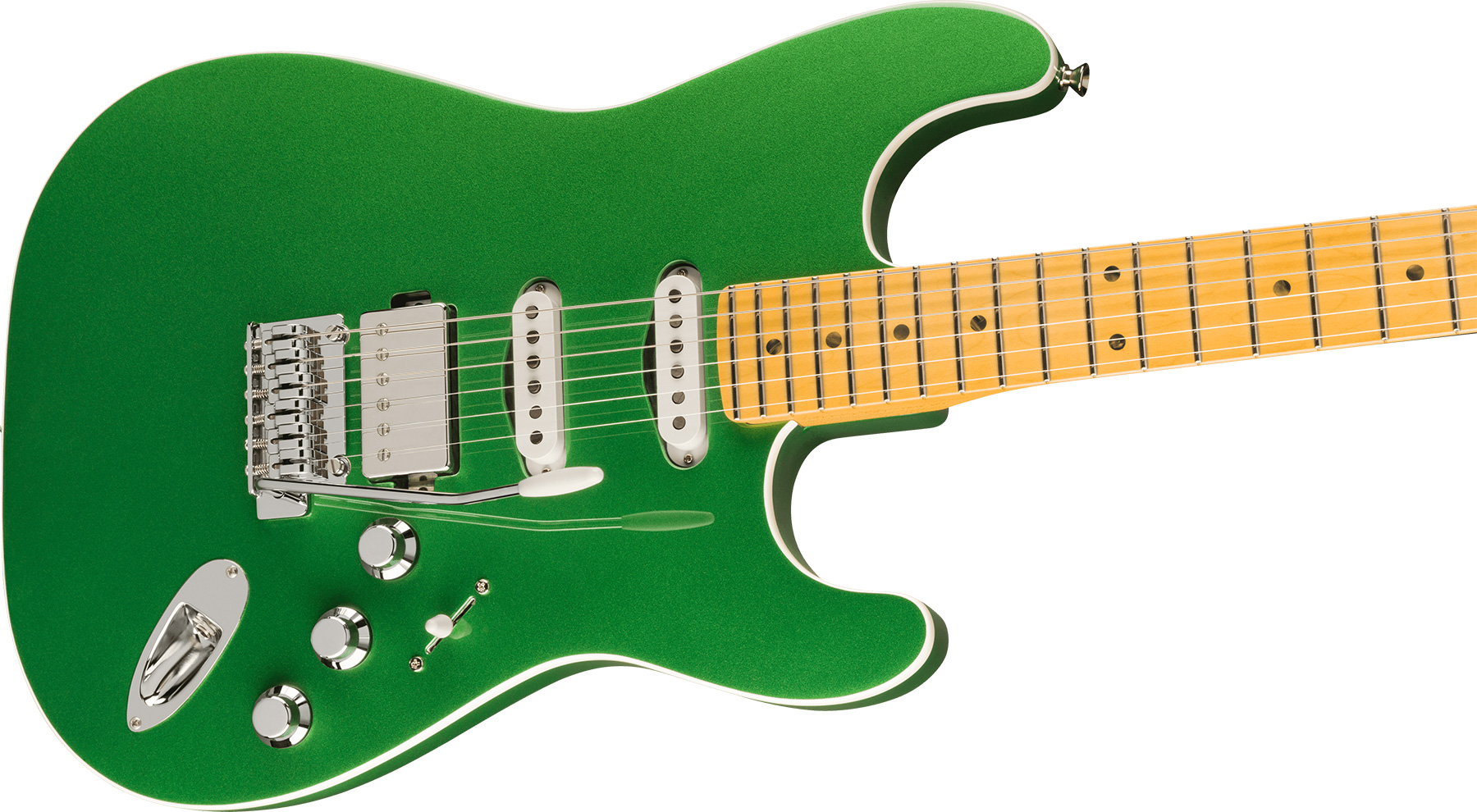 Fender Strat Aerodyne Special Jap Trem Hss Mn - Speed Green Metallic - Guitare Électrique Forme Str - Variation 2