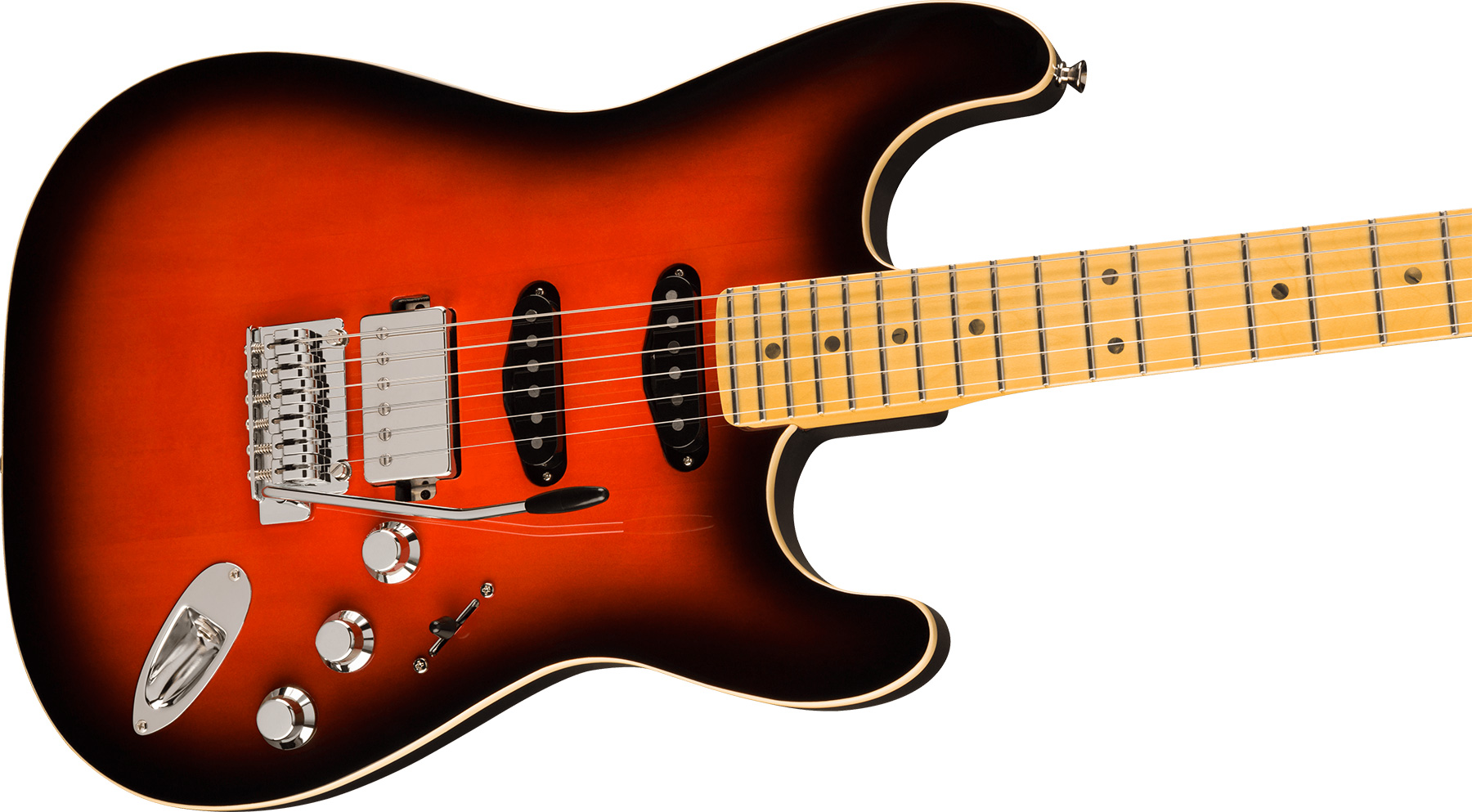 Fender Strat Aerodyne Special Jap Trem Hss Mn - Hot Rod Burst - Guitare Électrique Forme Str - Variation 2