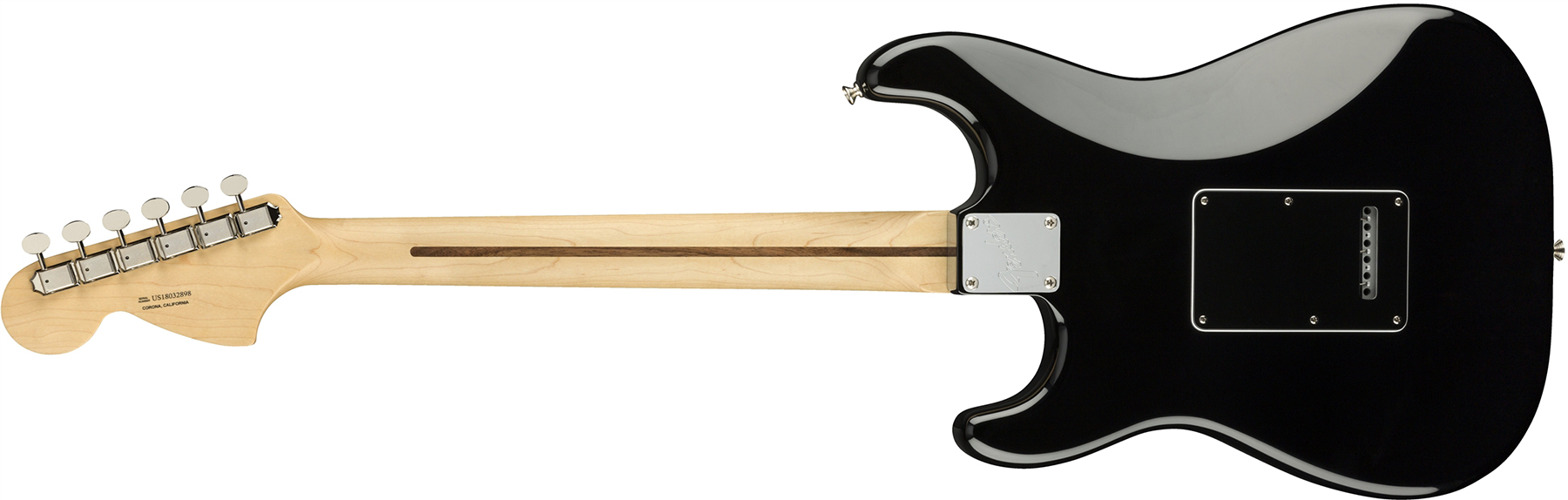 Fender Strat American Performer Usa Hss Mn - Black - Guitare Électrique Forme Str - Variation 1