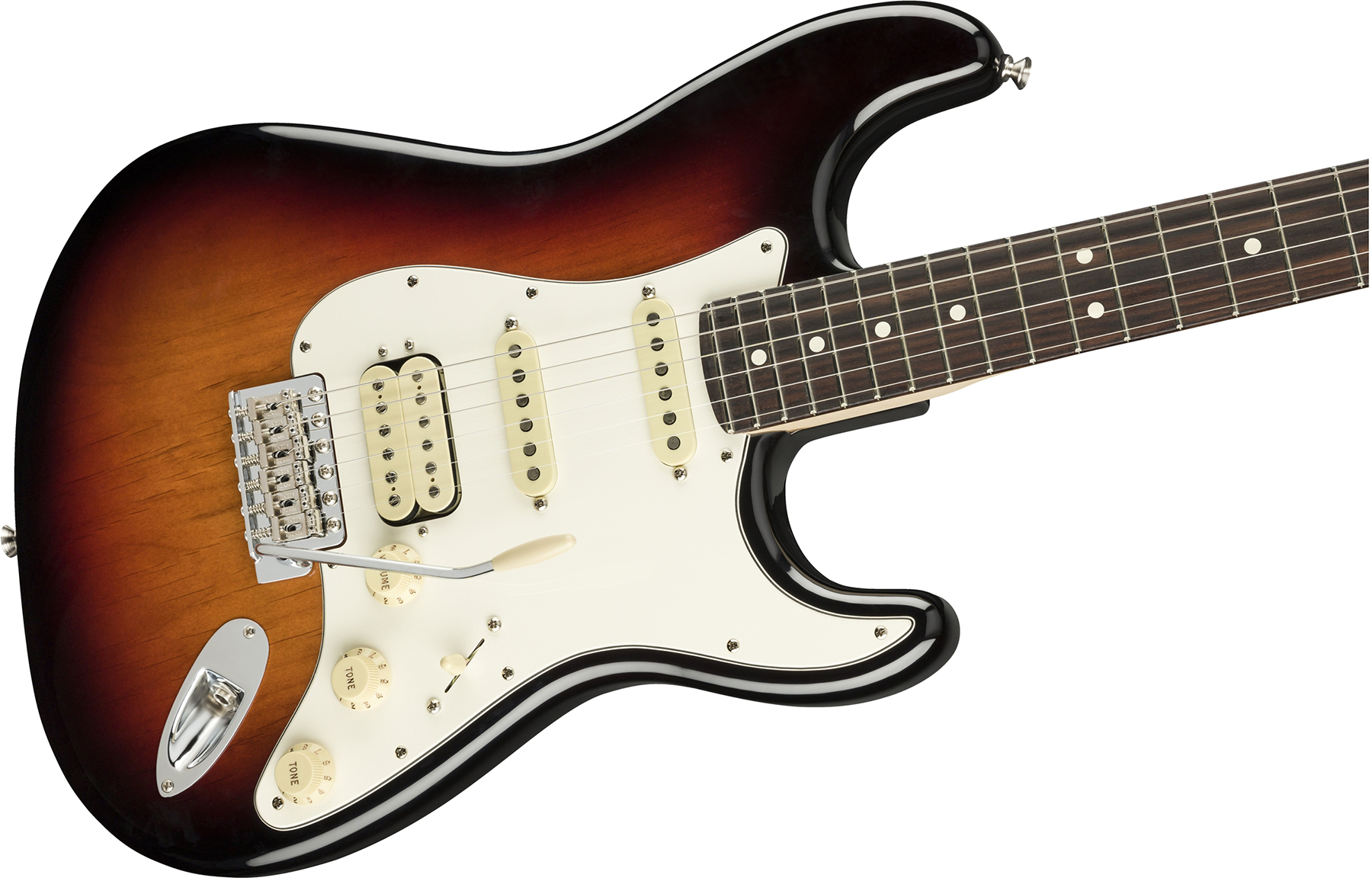 Fender Strat American Performer Usa Hss Rw - 3 Color Sunburst - Guitare Électrique Forme Str - Variation 2