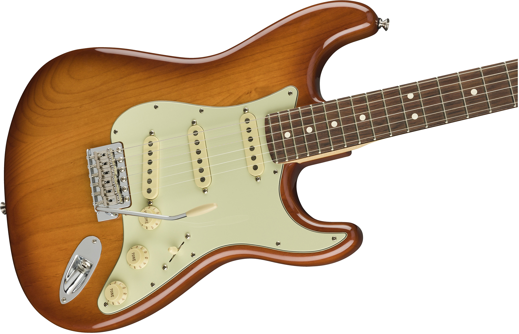 Fender Strat American Performer Usa Sss Rw - Honey Burst - Guitare Électrique Forme Str - Variation 5