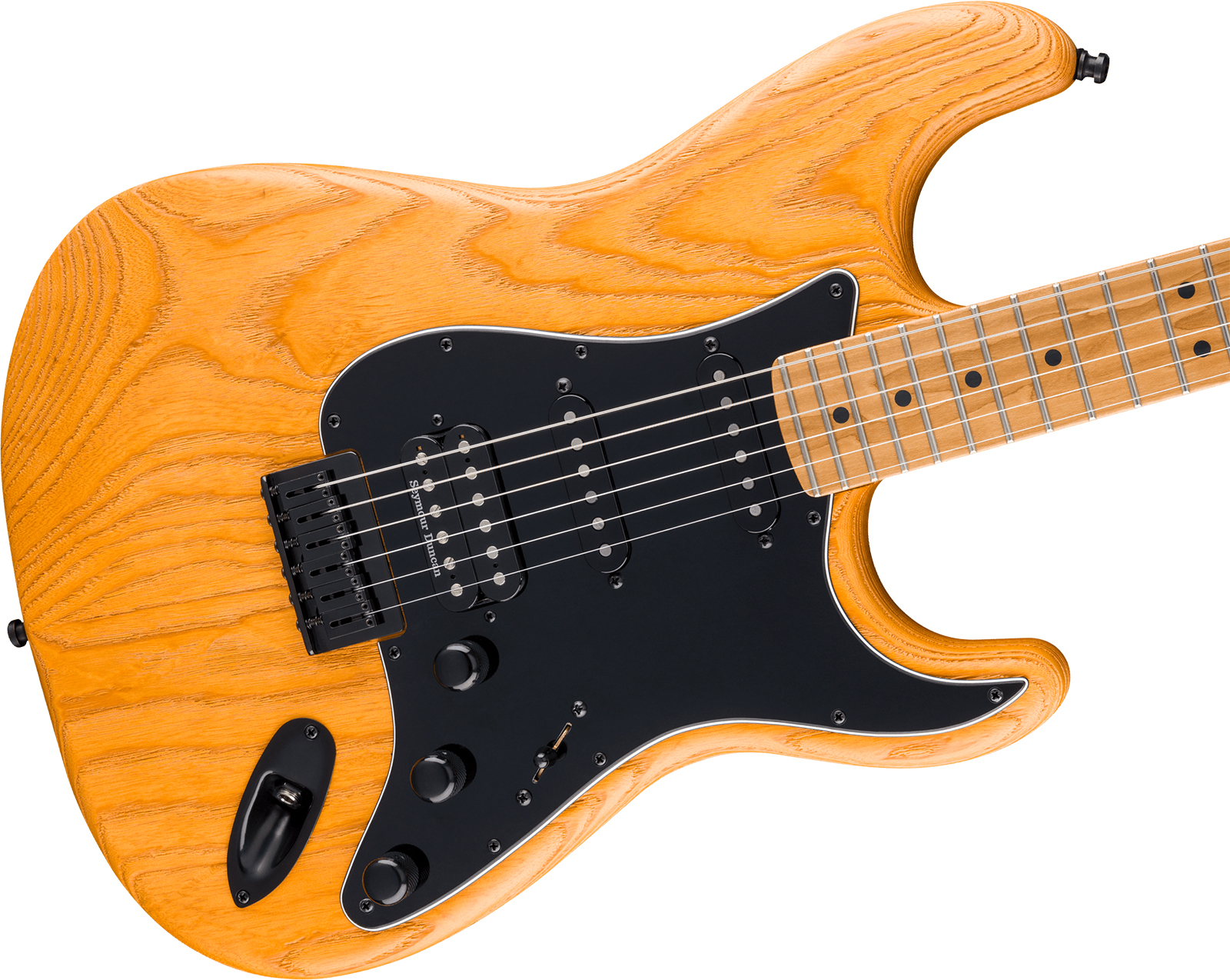 Fender Strat American Pro Ii Hss Ht Ltd Usa Seymour Duncan Ht Eb - Aged Natural - Guitare Électrique Forme Str - Variation 2