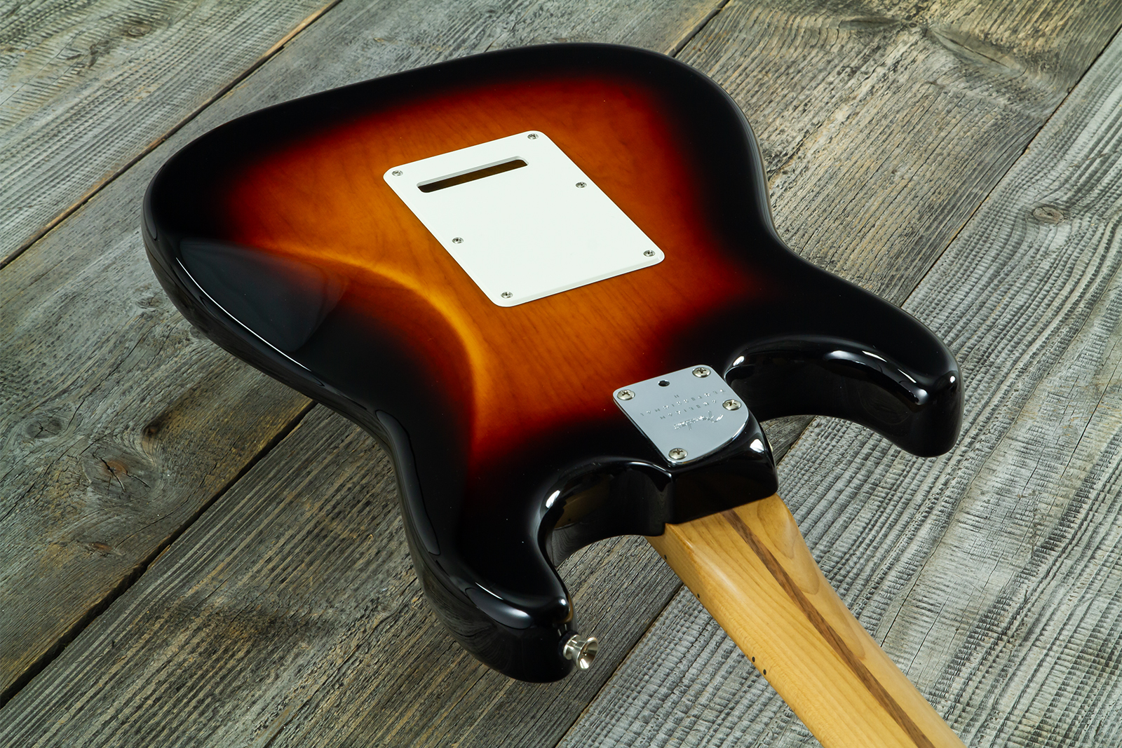 Fender Strat American Pro Ii Ltd 3s Trem Mn #us23077326 - 2-color Sunburst - Guitare Électrique Forme Str - Variation 8