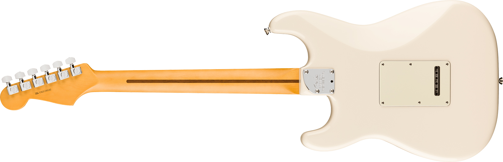 Fender Strat American Pro. Usa  3s Trem Rw - Olympic White - Guitare Électrique Forme Str - Variation 1