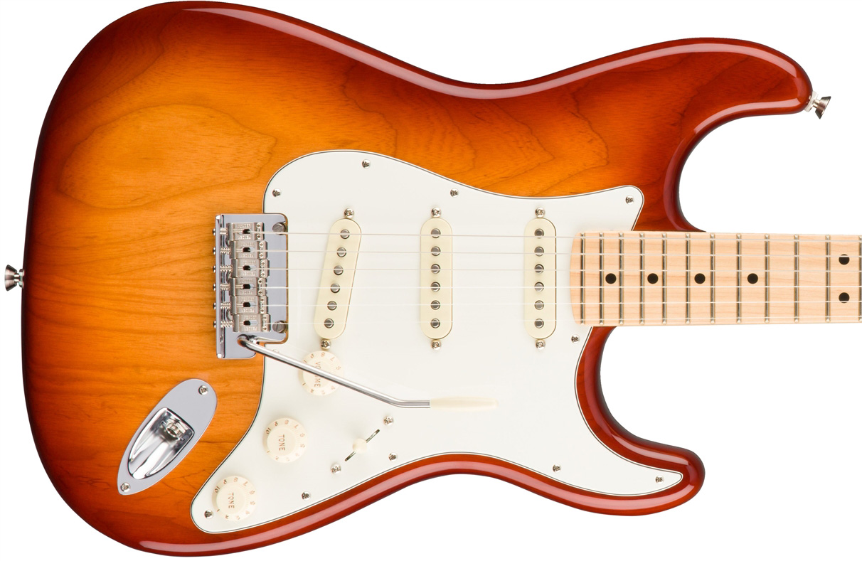 Fender Strat American Professional 2017 3s Usa Mn - Sienna Sunburst - Guitare Électrique Forme Str - Variation 1
