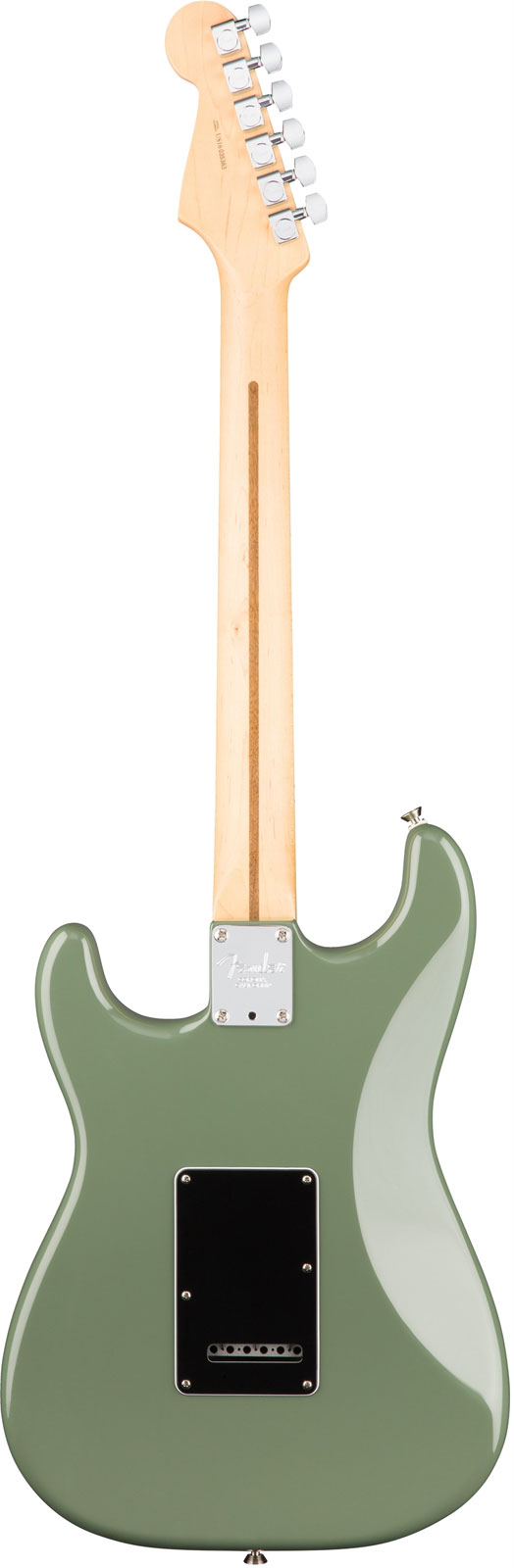 Fender Strat American Professional 2017 3s Usa Mn - Antique Olive - Guitare Électrique Forme Str - Variation 2