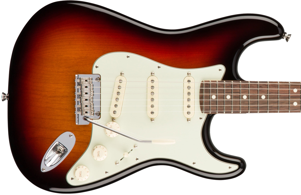 Fender Strat American Professional 2017 3s Usa Rw - 3-color Sunburst - Guitare Électrique Forme Str - Variation 1