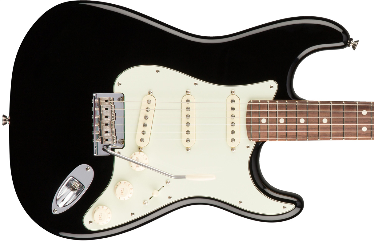 Fender Strat American Professional 2017 3s Usa Rw - Black - Guitare Électrique Forme Str - Variation 1