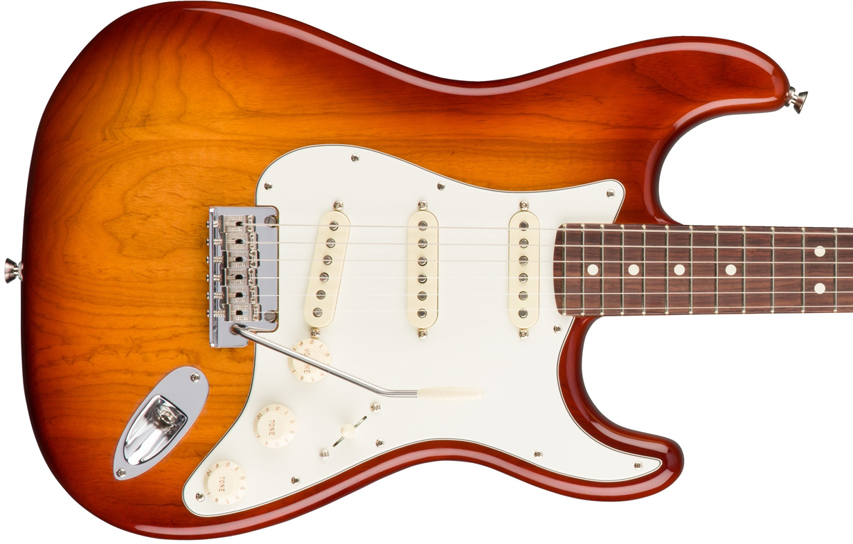 Fender Strat American Professional 2017 3s Usa Rw - Sienna Sunburst - Guitare Électrique Forme Str - Variation 1