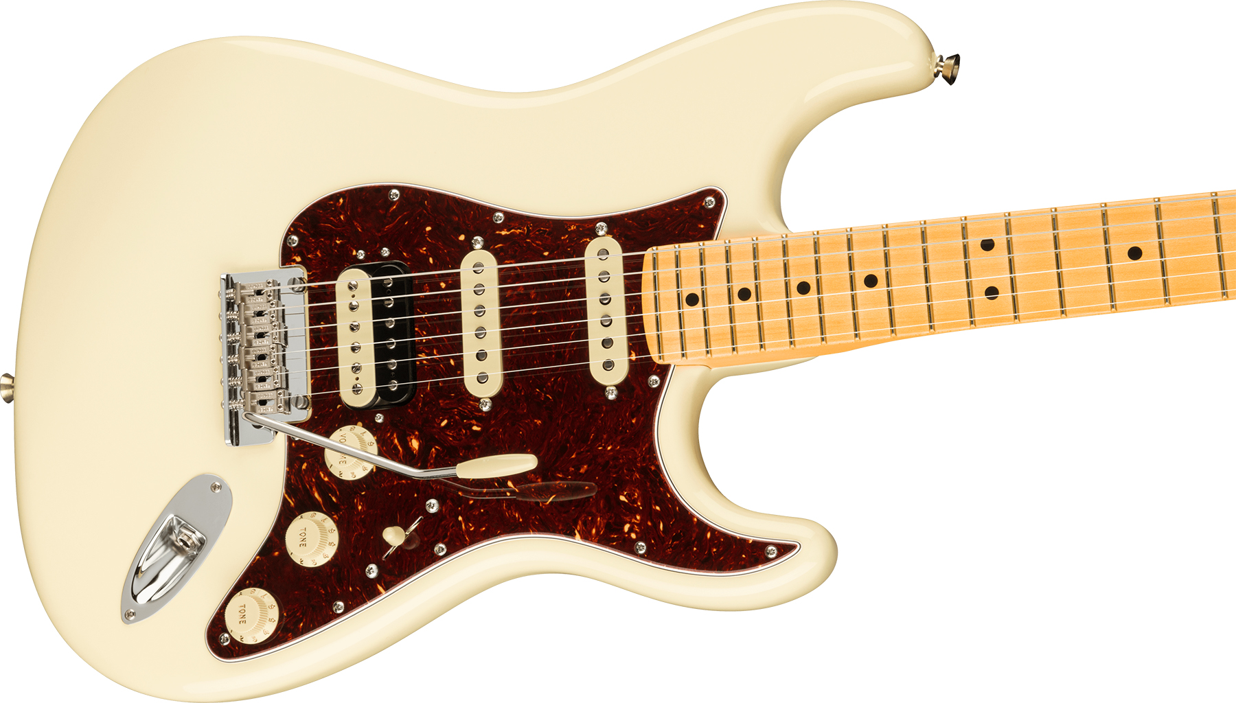 Fender Strat American Professional Ii Hss Usa Mn - Olympic White - Guitare Électrique Forme Str - Variation 2