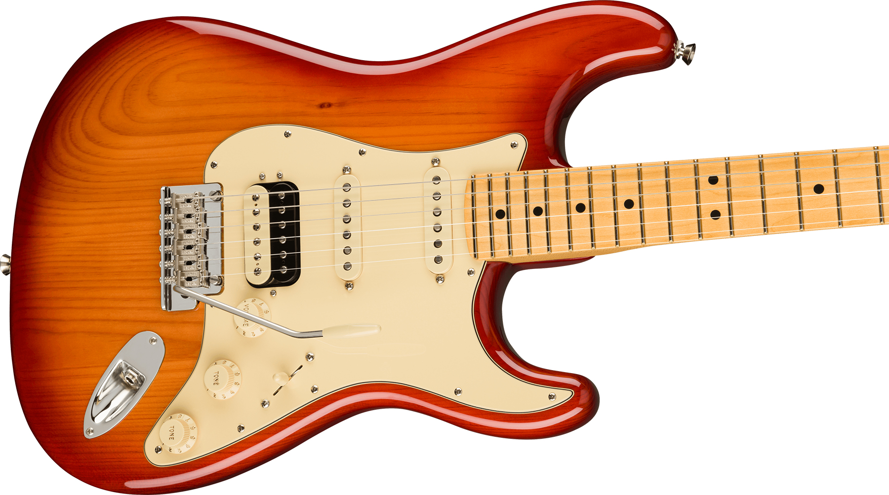 Fender Strat American Professional Ii Hss Usa Mn - Sienna Sunburst - Guitare Électrique Forme Str - Variation 2
