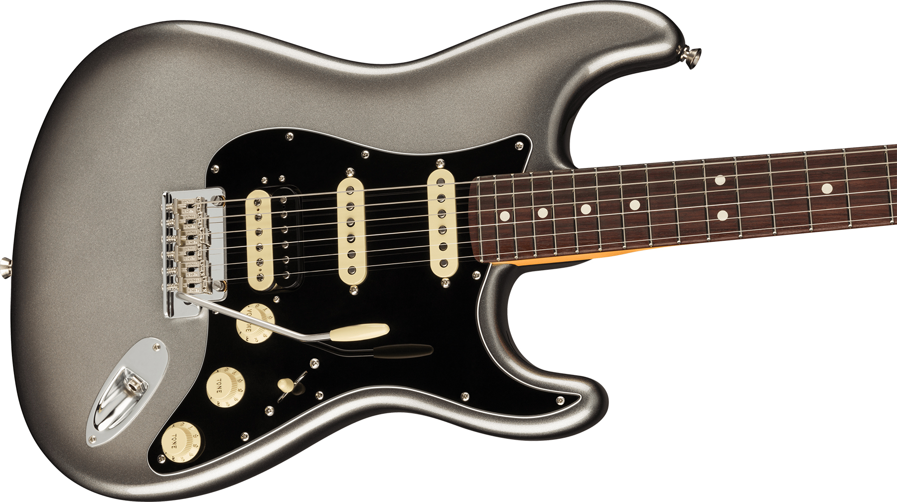 Fender Strat American Professional Ii Hss Usa Rw - Mercury - Guitare Électrique Forme Str - Variation 2