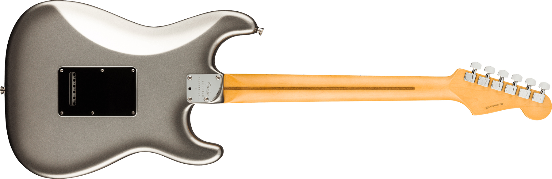 Fender Strat American Professional Ii Lh Gaucher Usa Mn - Mercury - Guitare Électrique Gaucher - Variation 1