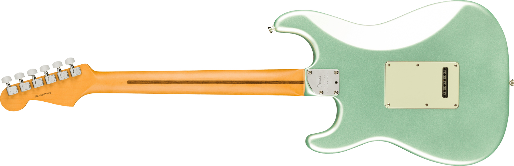 Fender Strat American Professional Ii Lh Gaucher Usa Mn - Mystic Surf Green - Guitare Électrique Gaucher - Variation 1