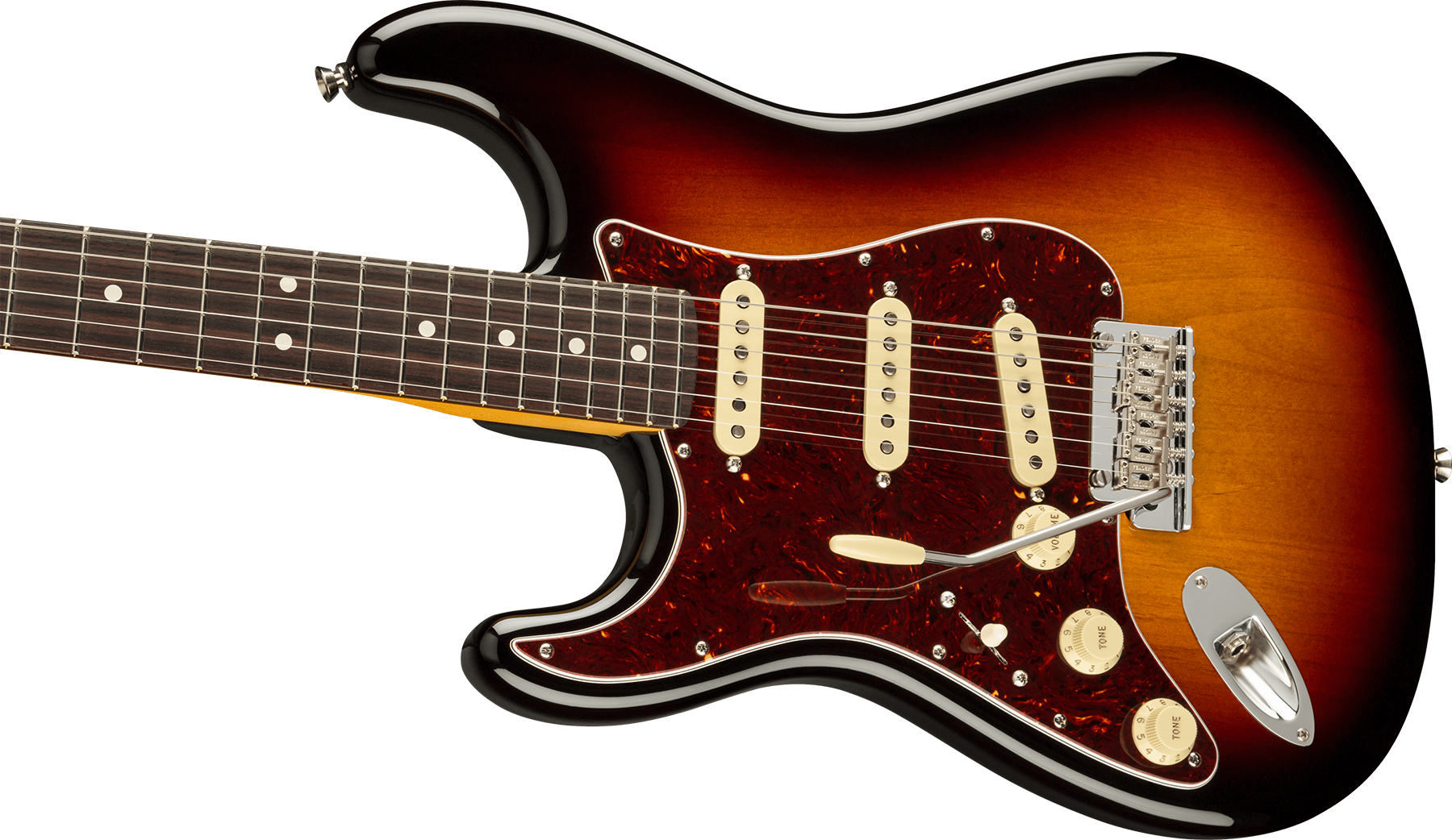 Fender Strat American Professional Ii Lh Gaucher Usa Rw - 3-color Sunburst - Guitare Électrique Gaucher - Variation 2