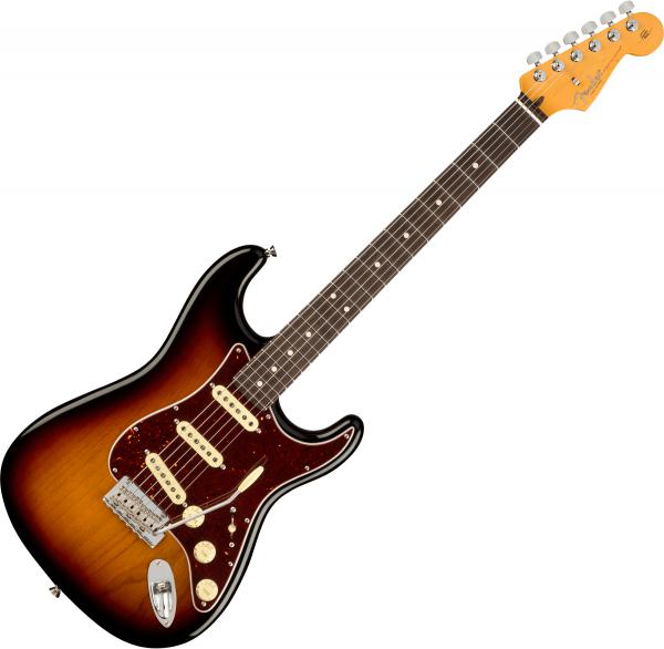 Guitare électrique solid body Fender American Professional II Stratocaster (USA, RW) - 3-color sunburst