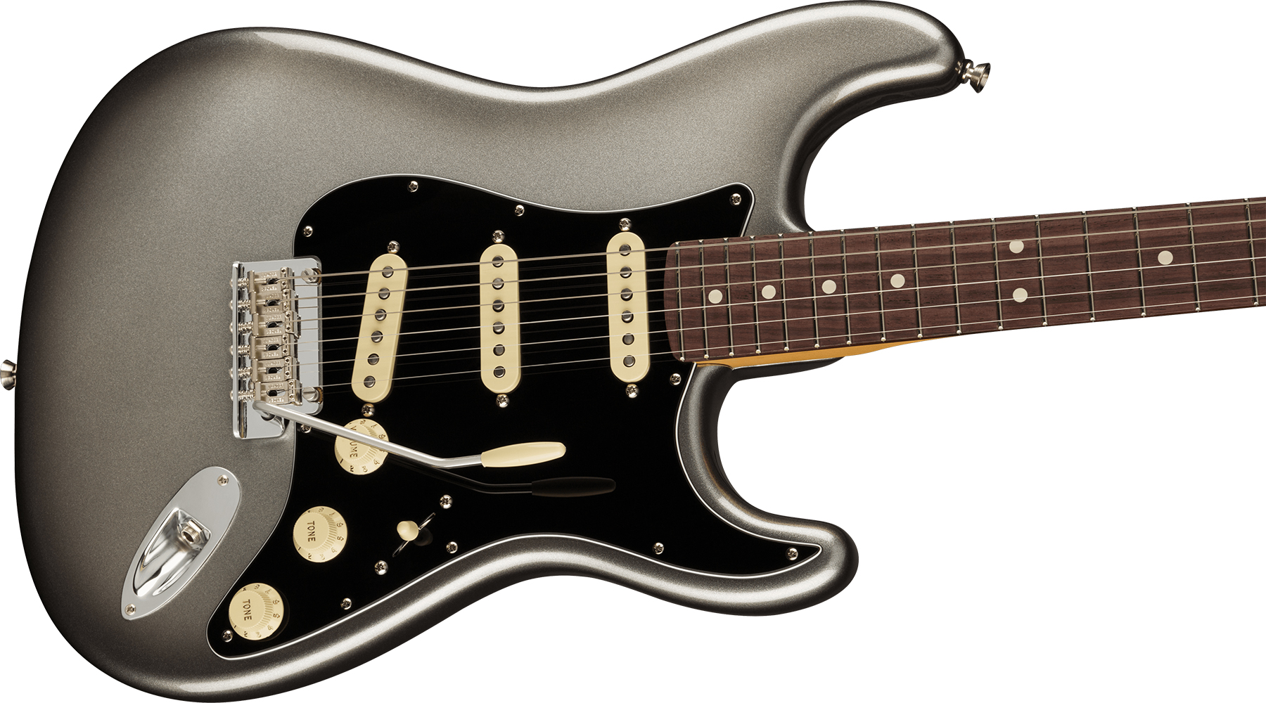 Fender Strat American Professional Ii Usa Rw - Mercury - Guitare Électrique Forme Str - Variation 2