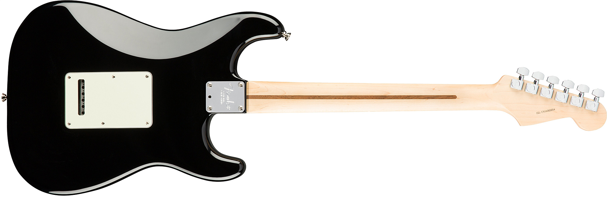 Fender Strat American Professional Lh Usa Gaucher 3s Rw - Black - Guitare Électrique Gaucher - Variation 1