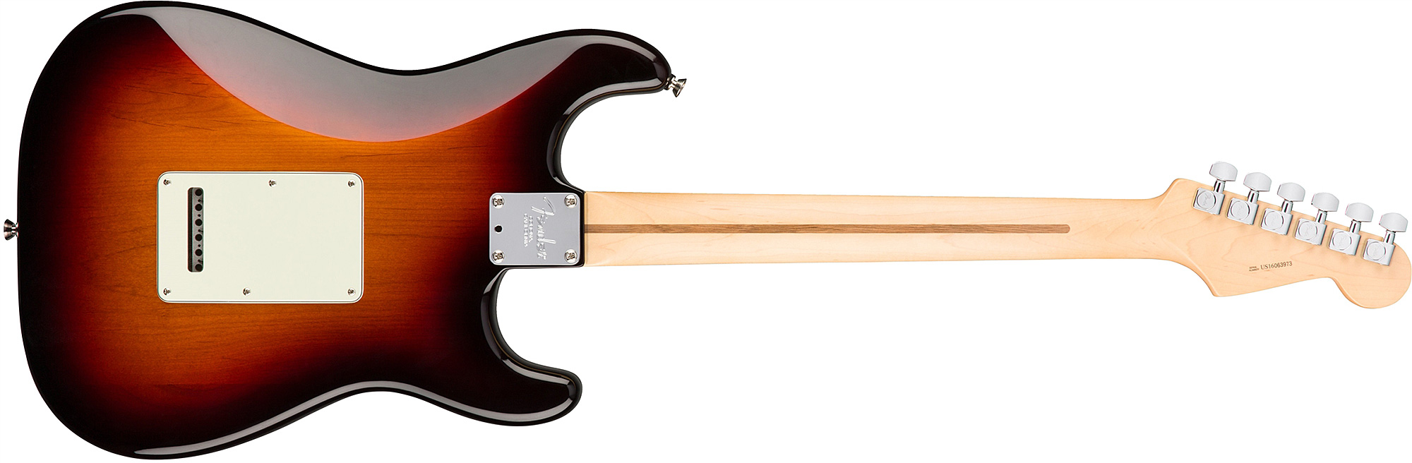 Fender Strat American Professional Lh Usa Gaucher 3s Mn - 3-color Sunburst - Guitare Électrique Gaucher - Variation 1
