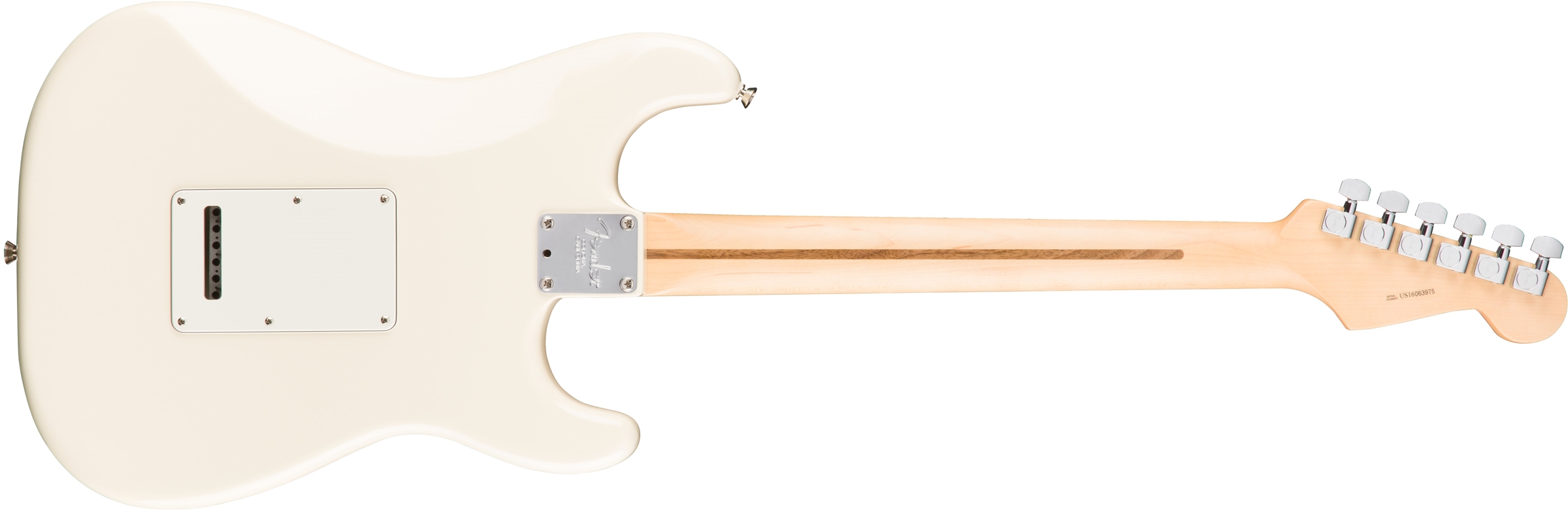 Fender Strat American Professional Lh Usa Gaucher 3s Mn - Olympic White - Guitare Électrique Gaucher - Variation 1