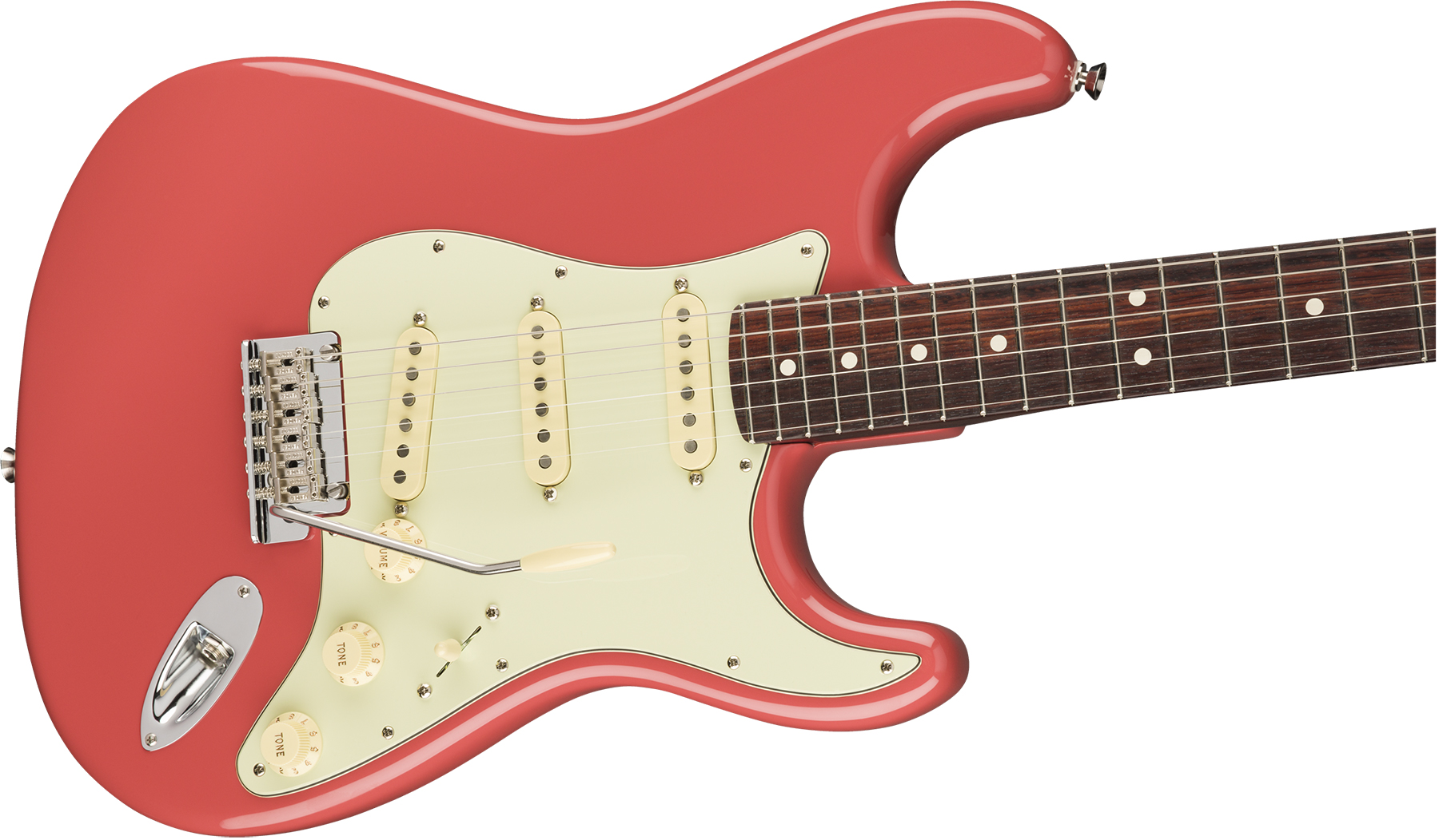 Fender Strat American Professional Rosewood Neck Ltd 2020 Usa Rw - Fiesta Red - Guitare Électrique Forme Str - Variation 2