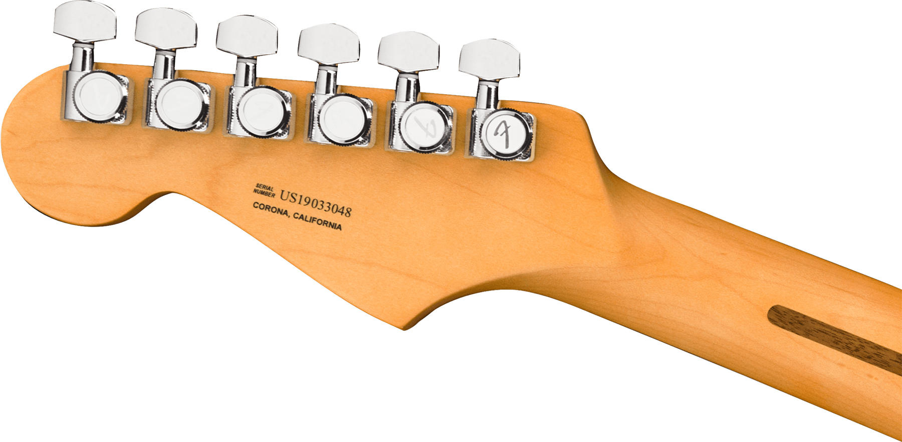 Fender Strat American Ultra Hss 2019 Usa Mn - Texas Tea - Guitare Électrique Forme Str - Variation 3