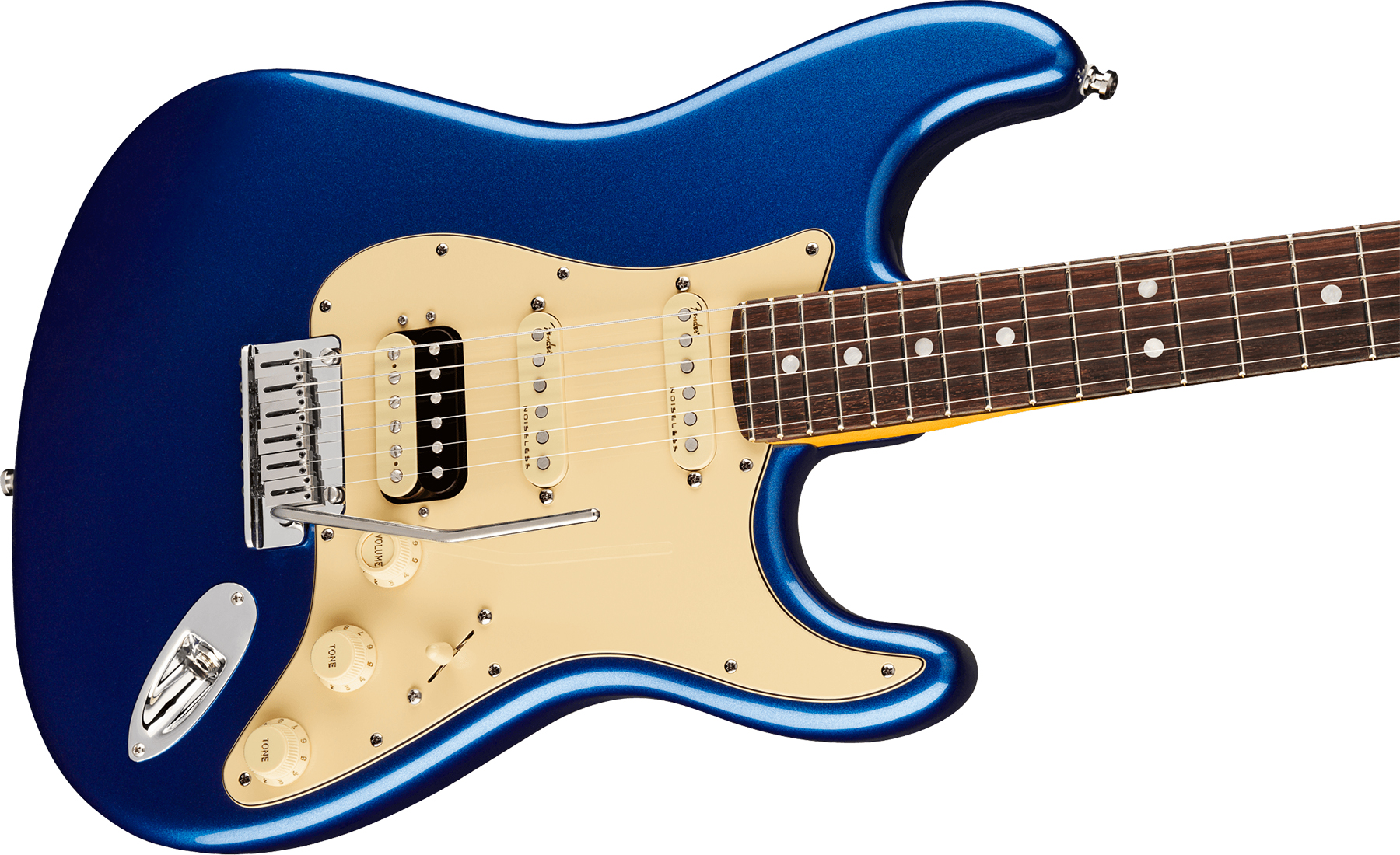 Fender Strat American Ultra Hss 2019 Usa Rw - Cobra Blue - Guitare Électrique Forme Str - Variation 2