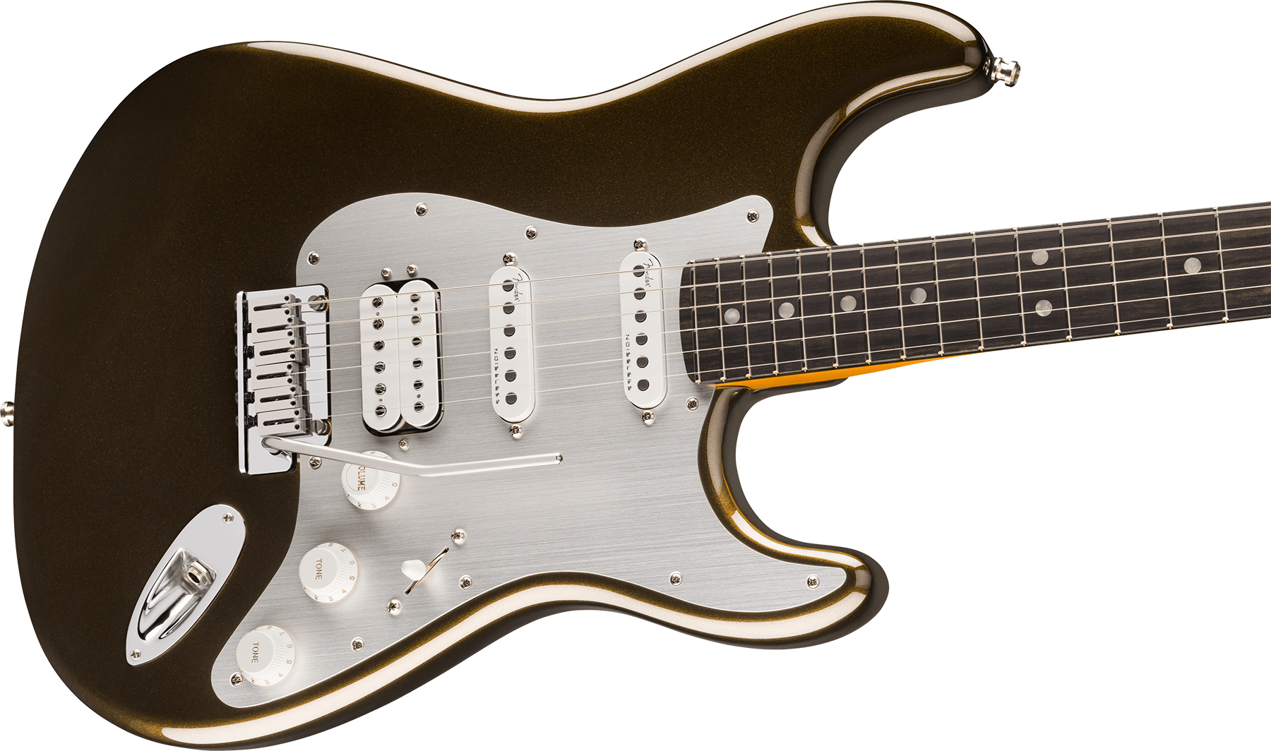 Fender Strat American Ultra Ii Hss Usa Trem Eb - Texas Tea - Guitare Électrique Forme Str - Variation 2
