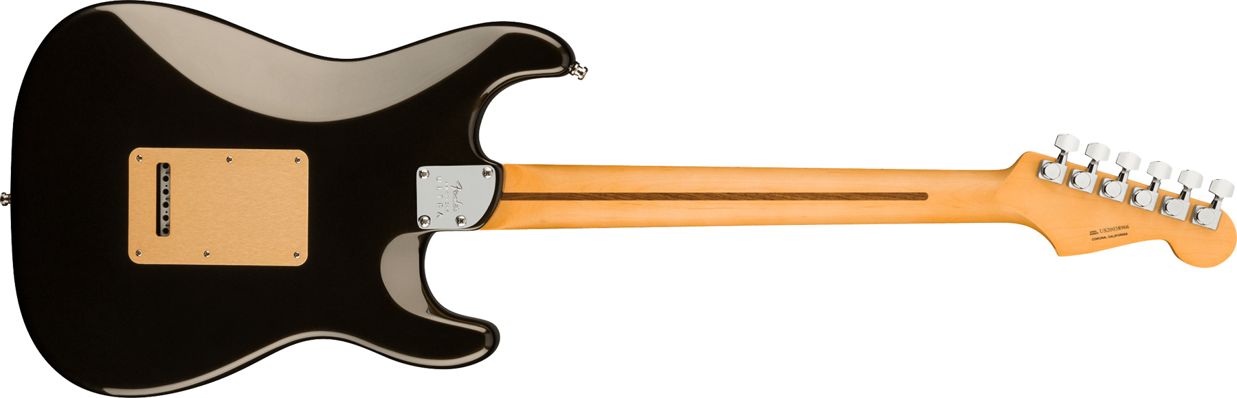 Fender Strat American Ultra Lh Gaucher Usa Mn +etui - Texas Tea - Guitare Électrique Forme Str - Variation 1