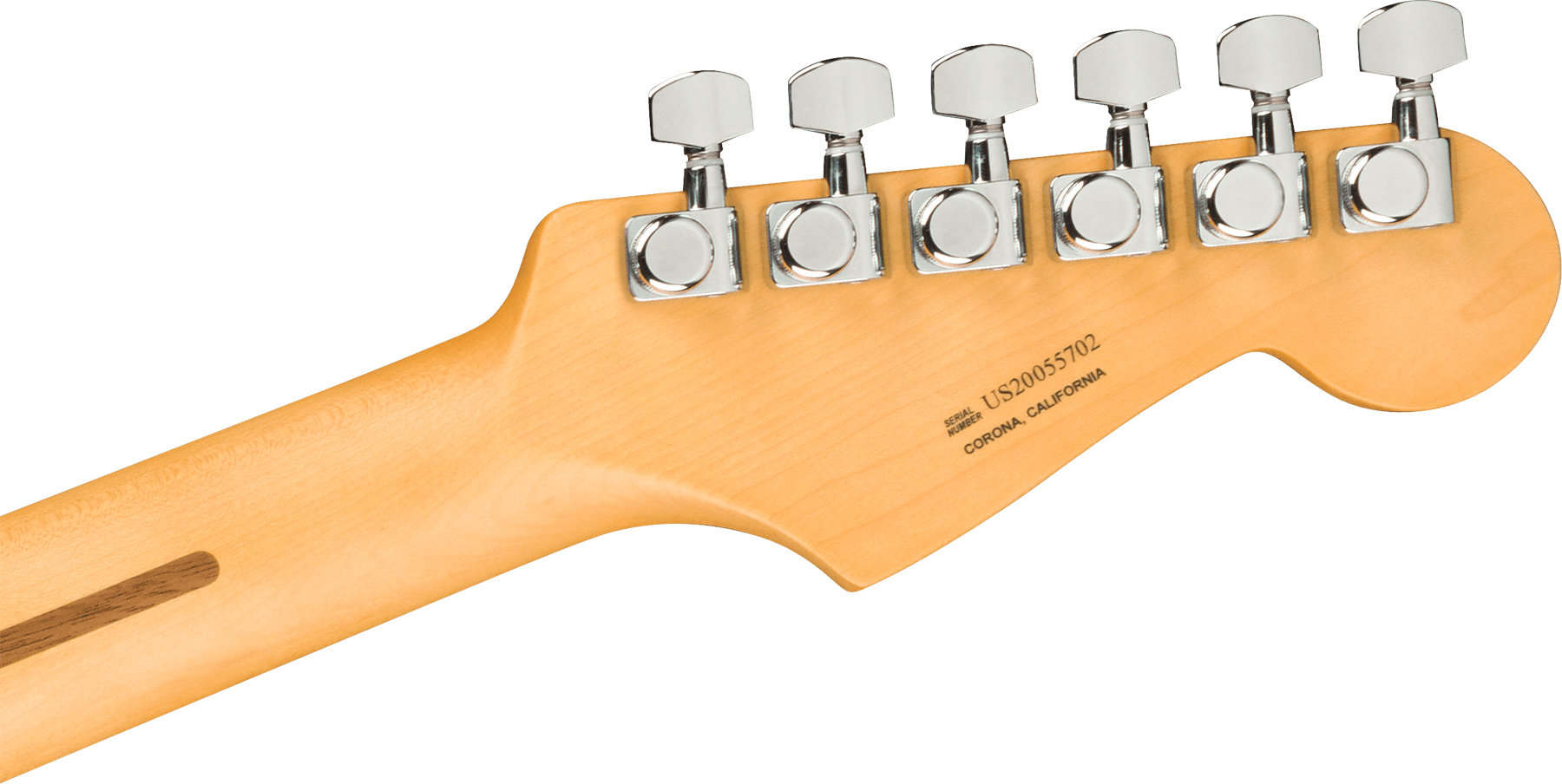Fender Strat American Ultra Lh Gaucher Usa Mn +etui - Cobra Blue - Guitare Électrique Forme Str - Variation 3