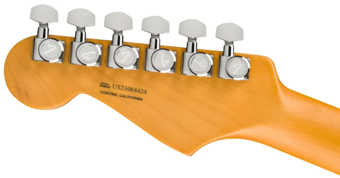 Fender Strat American Ultra Ltd Usa 3s Trem Eb - Tiger's Eye - Guitare Électrique Forme Str - Variation 3