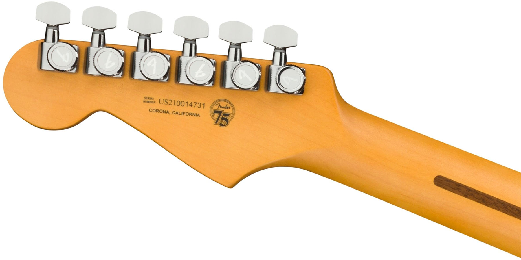 Fender Strat American Ultra Ltd Usa 3s Trem Eb - Plum Metallic - Guitare Électrique Forme Str - Variation 4