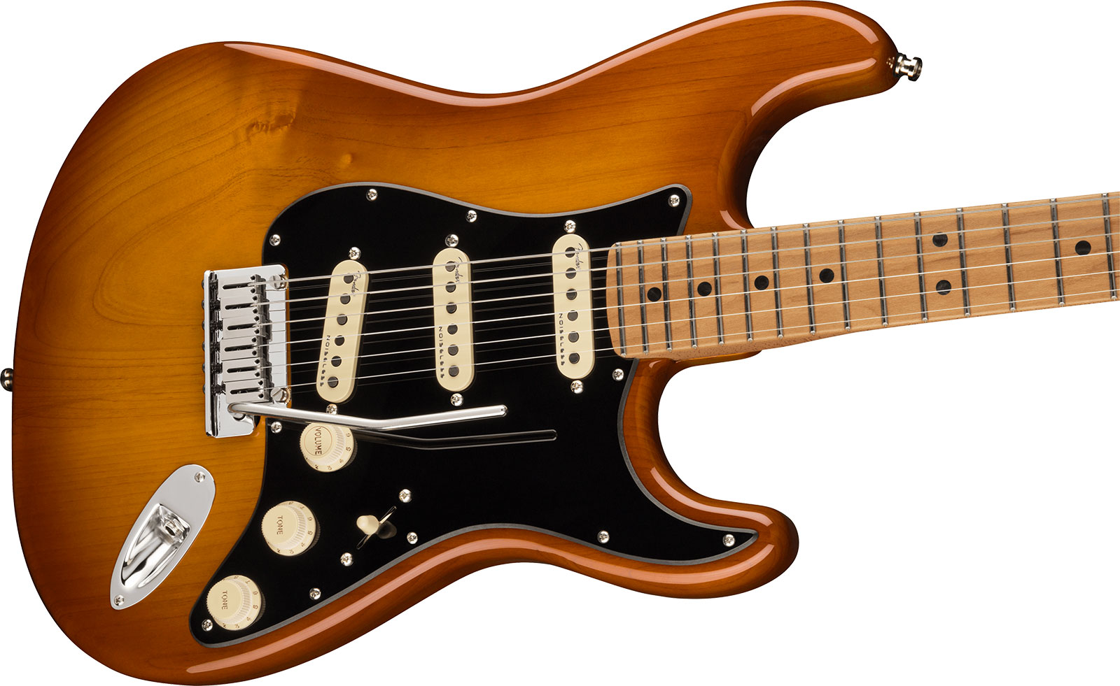 Fender Strat American Ultra Roasted Fretboard Ltd Usa 3s Trem Mn - Honey Burst - Guitare Électrique Forme Str - Variation 2