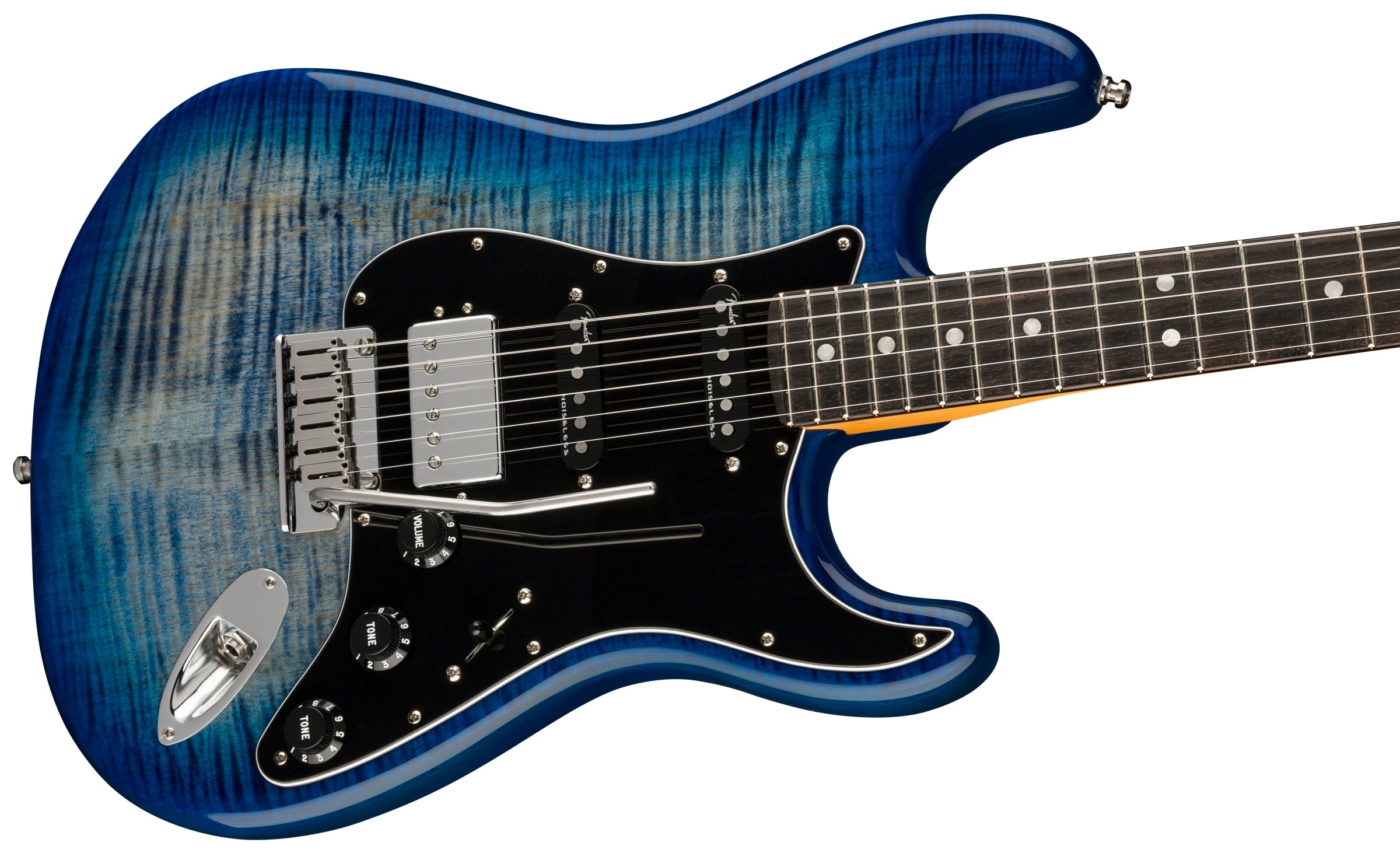 Fender Strat American Ultra Ltd Usa Hss Trem Eb - Denim Burst - Guitare Électrique Forme Str - Variation 2