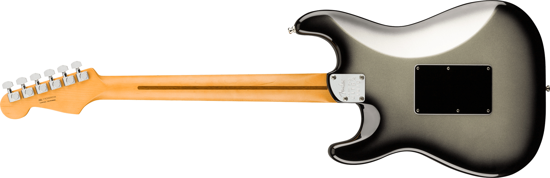 Fender Strat American Ultra Luxe Hss Floyd Rose Usa Fr Mn +etui - Silverburst - Guitare Électrique Forme Str - Variation 1