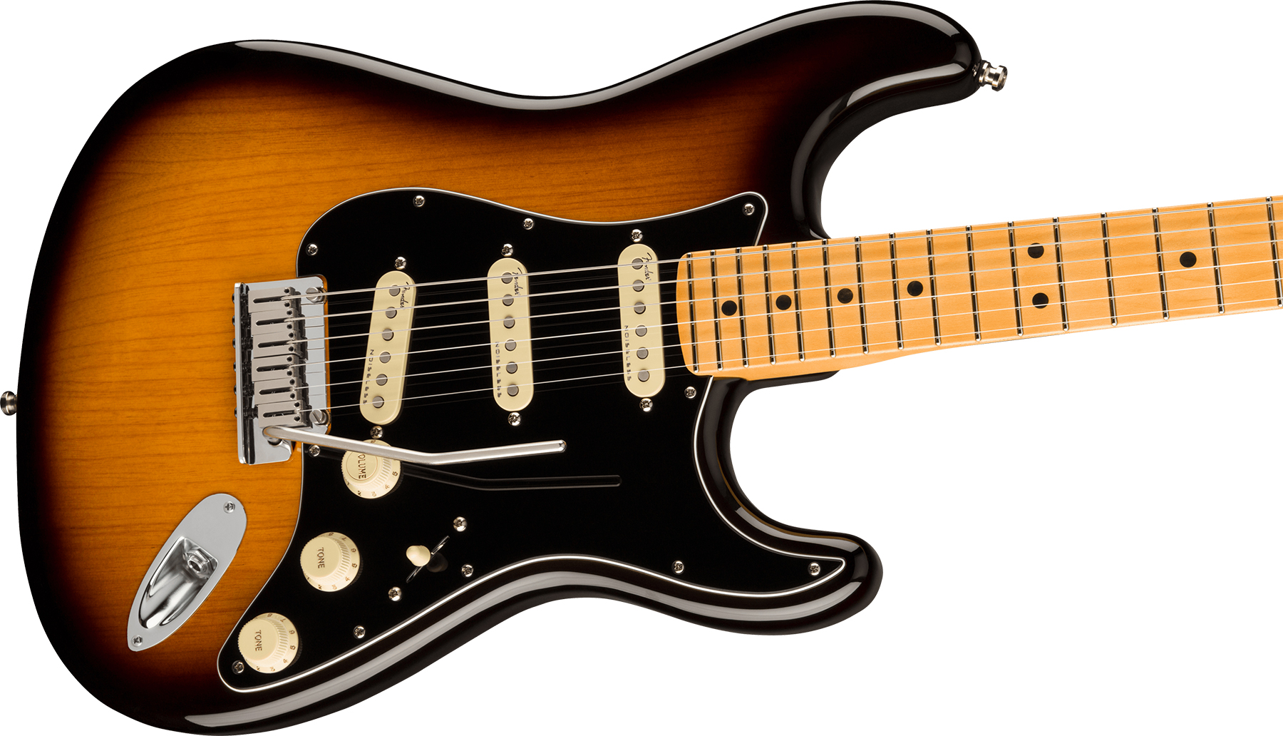 Fender Strat American Ultra Luxe Usa Mn +etui - 2-color Sunburst - Guitare Électrique Forme Str - Variation 2