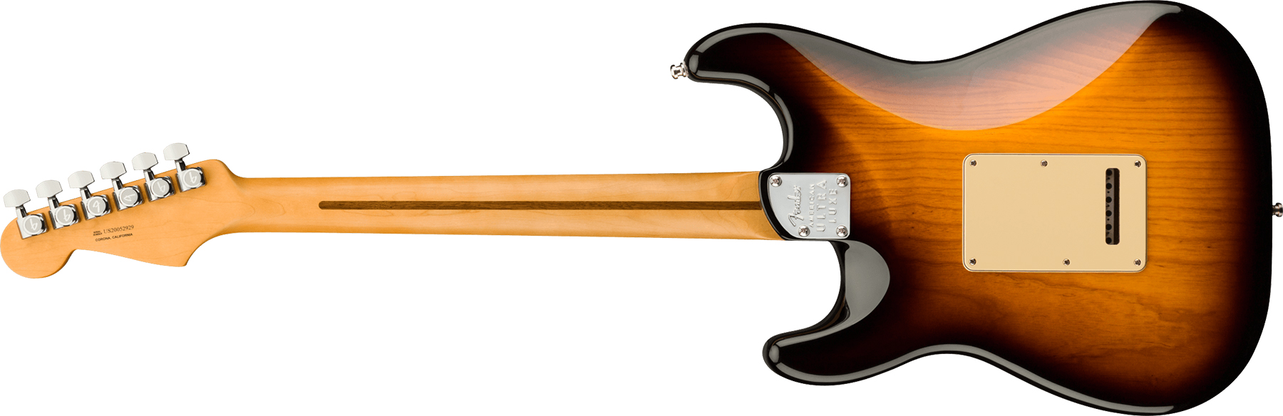 Fender Strat American Ultra Luxe Usa Rw +etui - 2-color Sunburst - Guitare Électrique Forme Str - Variation 1