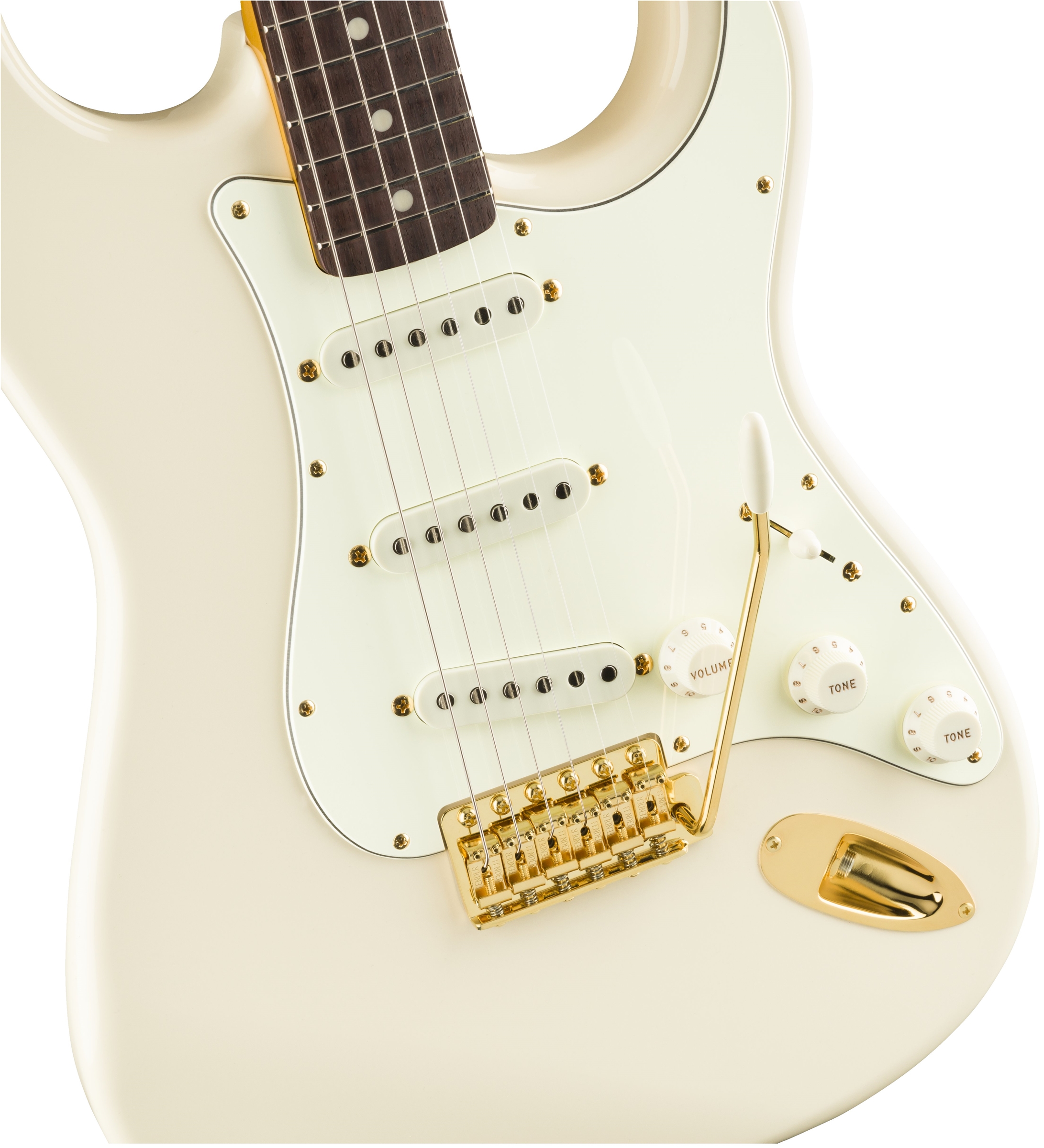 Fender Strat Daybreak Ltd 2019 Japon Gh Rw - Olympic White - Guitare Électrique Forme Str - Variation 4
