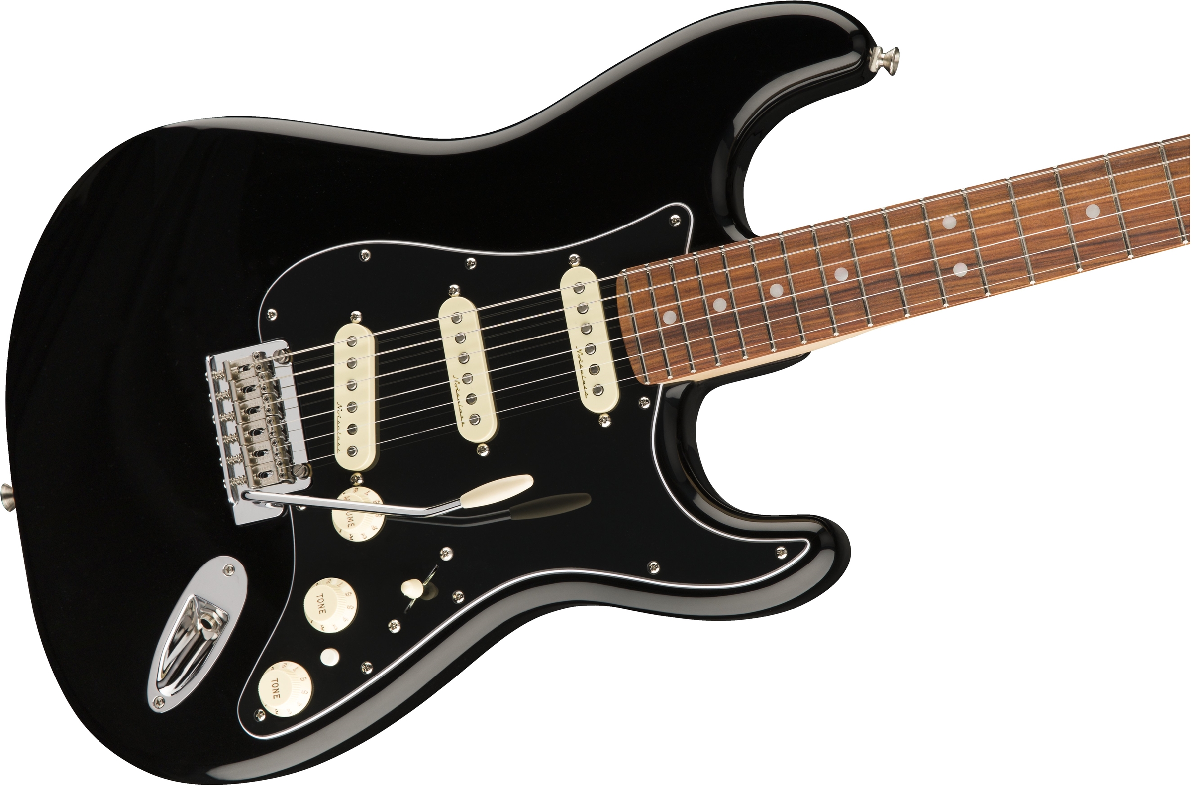 Guitare électrique solid body Fender Deluxe Strat (MEX, PF) black noir