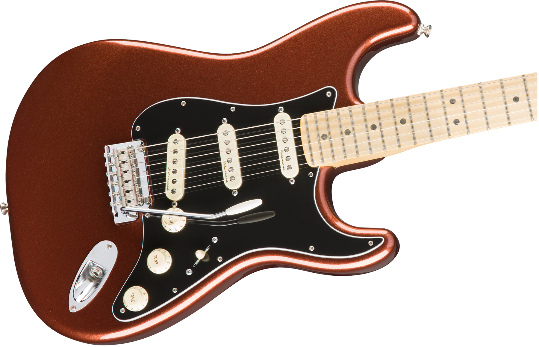 Fender Strat Deluxe Roadhouse Mex Mn - Classic Copper - Guitare Électrique Forme Str - Variation 2