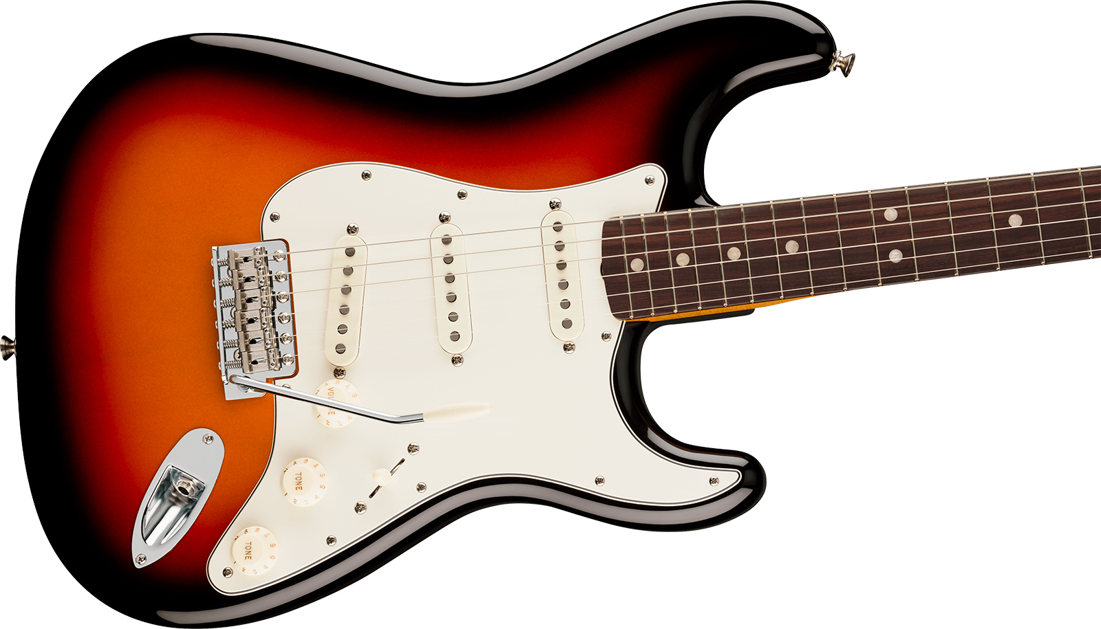 Fender Strat Early 60s Vintera 3 Mex 3s Trem Rw - 3-color Sunburst - Guitare Électrique Forme Str - Variation 2