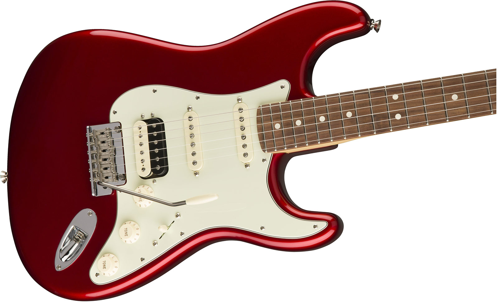 Fender Strat Hss Shawbucker American Professional Usa Rw - Candy Apple Red - Guitare Électrique 12 Cordes - Variation 2