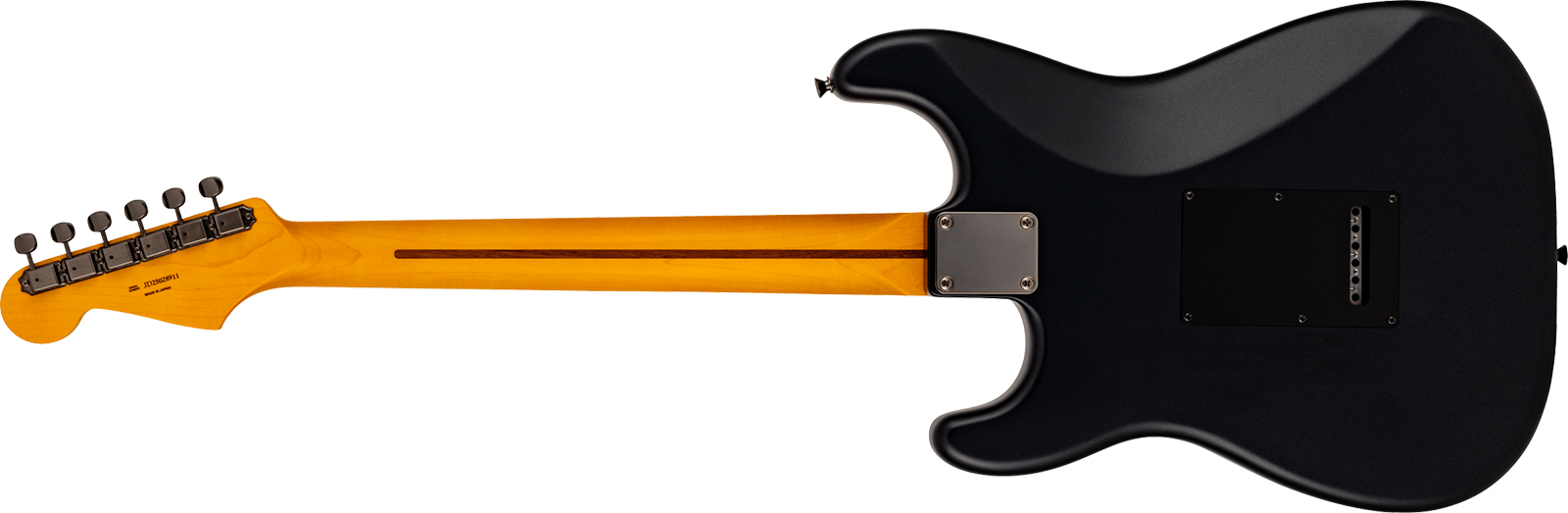 Fender Strat Hybrid Ii Mij Ltd Jap 3s Trem Rw - Matte Phantom Black - Guitare Électrique Forme Str - Variation 1