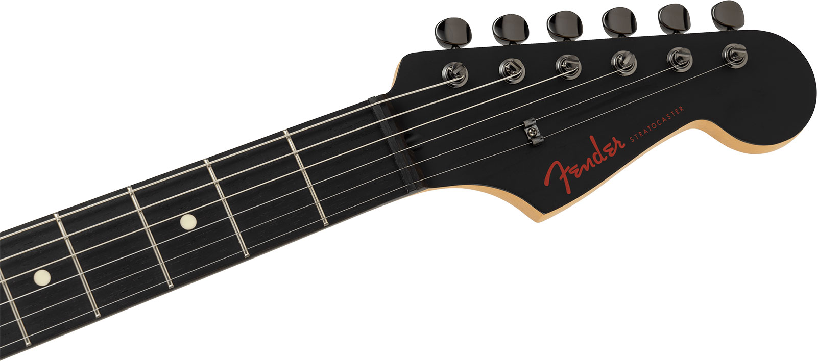 Fender Strat Hybrid Ii Mij Ltd Jap 3s Trem Rw - Black - Guitare Électrique Forme Str - Variation 3